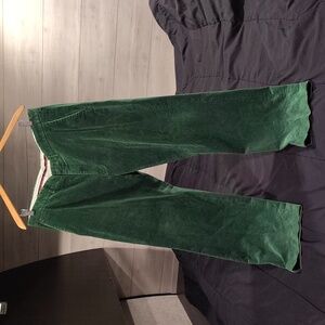 Polo Ralph Lauren Green Corduroy Pants